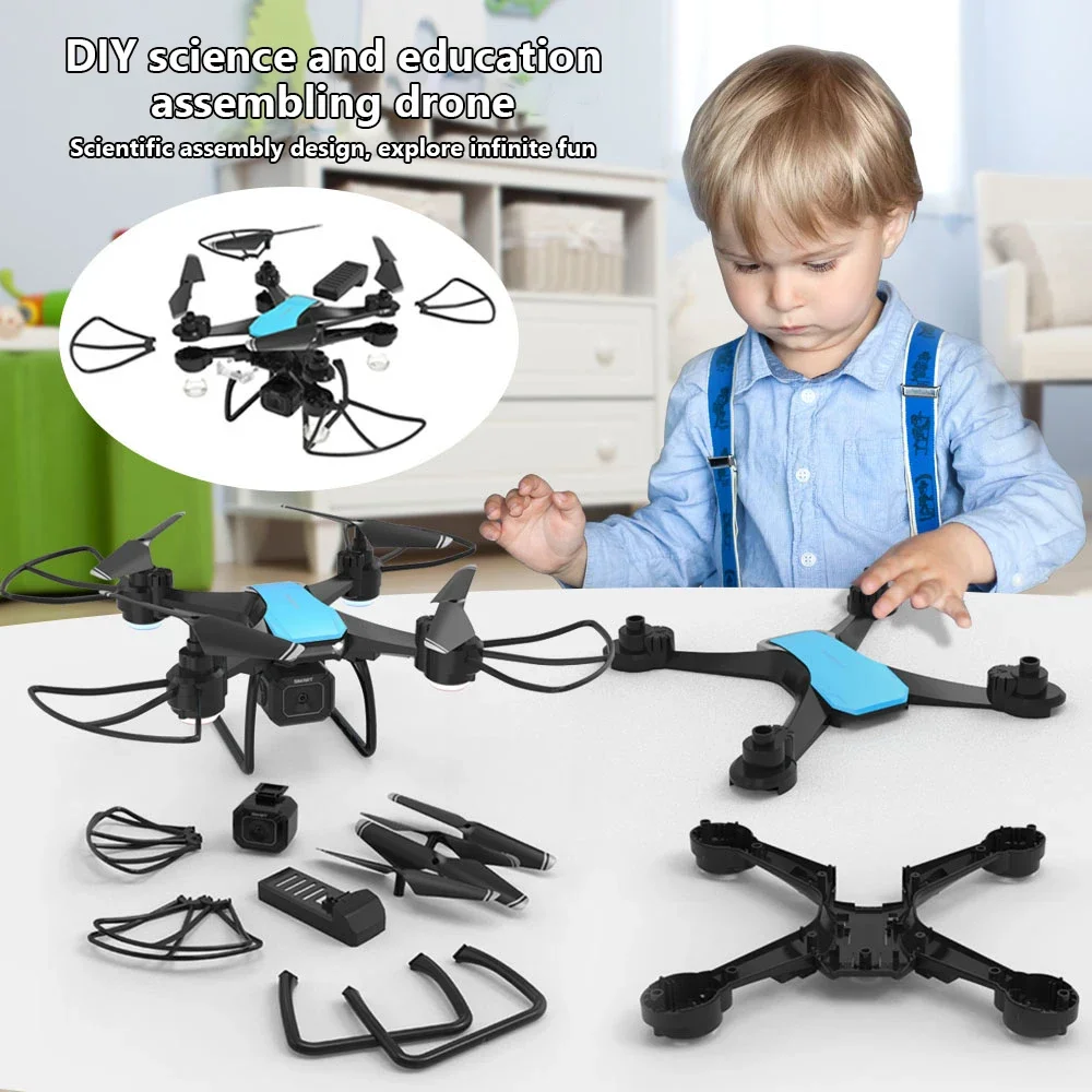 Drone Kit With Camera - Jjrc h108 diy montagem de ensino