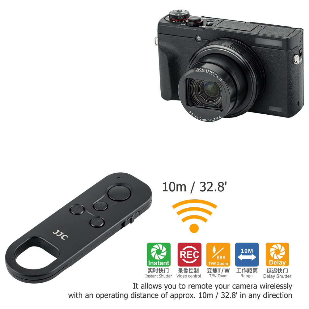 JJC BR-E1 Controle Remoto Blue - Canon Camera Eos R50 avaliação e preço